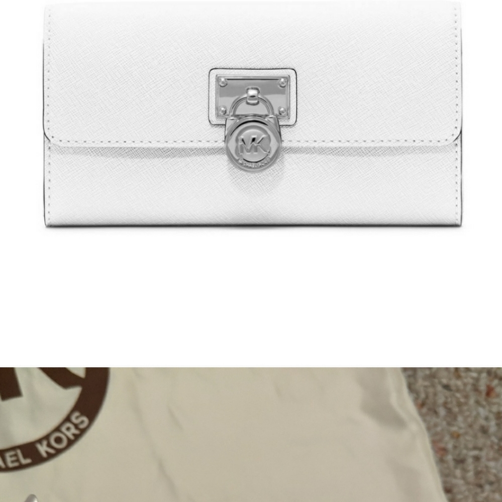 Looking for this wallet in off white to match bag